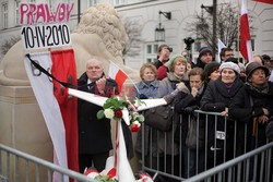 Uroczystości przed Pałacem Prezydenckim