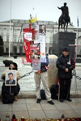 Uroczystości przed Pałacem Prezydenckim