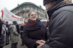 Uroczystości przed Pałacem Prezydenckim