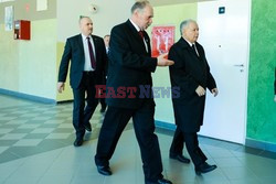 Prezes PIS Jarosław Kaczyński w Bełchatowie