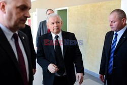 Prezes PIS Jarosław Kaczyński w Bełchatowie