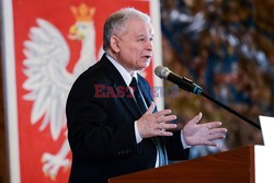 Prezes PIS Jarosław Kaczyński w Bełchatowie