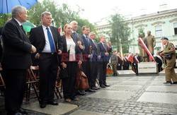 Odsłonięcie pomnika Lecha i Marii Kaczyńskich w Radomiu