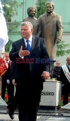 Odsłonięcie pomnika Lecha i Marii Kaczyńskich w Radomiu