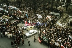 Strajki i demonstracje Solidarności