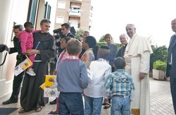 Papież Franciszek w Asyżu