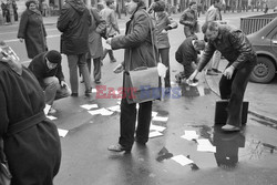 Strajki i demonstracje Solidarności