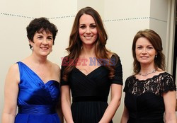 Duchess of Cambridge arrives at a gala dinner 