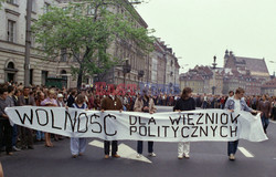 Strajki i demonstracje Solidarności