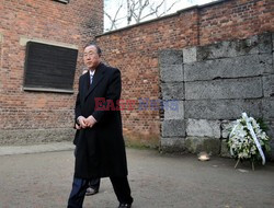 Sekretarz Generalny ONZ w w Muzeum Auschwitz - Birkenau