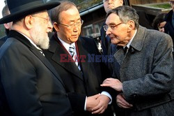 Sekretarz Generalny ONZ w w Muzeum Auschwitz - Birkenau