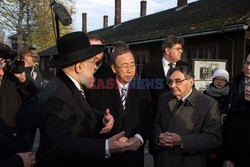 Sekretarz Generalny ONZ w w Muzeum Auschwitz - Birkenau