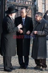 Sekretarz Generalny ONZ w w Muzeum Auschwitz - Birkenau