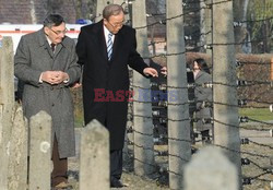 Sekretarz Generalny ONZ w w Muzeum Auschwitz - Birkenau