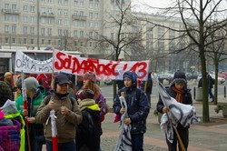 Happening IPNu z okazji rocznicy stanu wojennego