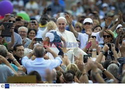 Pope Francis I general audience in St Peter's Square