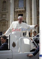 Pope Francis I general audience in St Peter's Square