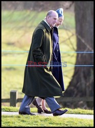 Queen Elizabeth at St. Mary Magdalene Church in Sandringham