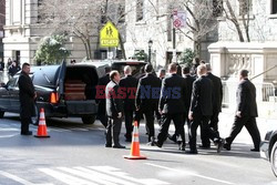 Phillip Seymour Hoffman's funeral 