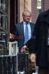 King and Queen of Sweden Carl XVI Gustaf and Silvia shopping at Bloomingdale's