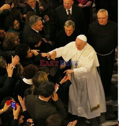 Papież Franciszek na spotkaniu Fundacji Libera