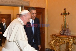 Barack Obama na audiencji u papieża Franciszka