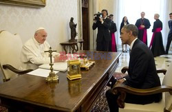 Barack Obama na audiencji u papieża Franciszka