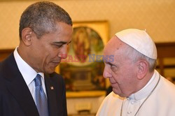 Barack Obama na audiencji u papieża Franciszka