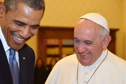 Barack Obama na audiencji u papieża Franciszka