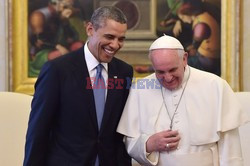 Barack Obama na audiencji u papieża Franciszka