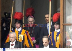 Barack Obama na audiencji u papieża Franciszka