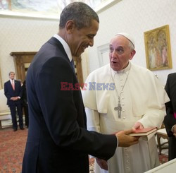 Barack Obama na audiencji u papieża Franciszka