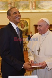 Barack Obama na audiencji u papieża Franciszka