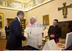 Barack Obama na audiencji u papieża Franciszka