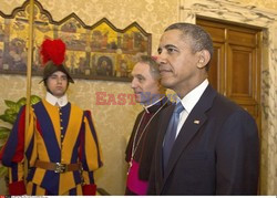 Barack Obama na audiencji u papieża Franciszka