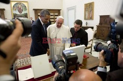 Barack Obama na audiencji u papieża Franciszka