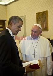 Barack Obama na audiencji u papieża Franciszka