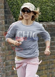 Geri Halliwell podczas joggingu