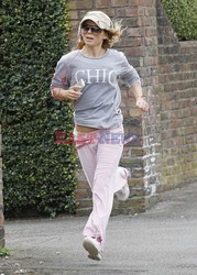 Geri Halliwell podczas joggingu