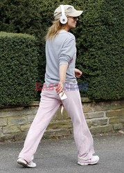 Geri Halliwell podczas joggingu