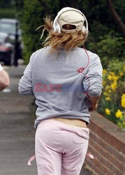 Geri Halliwell podczas joggingu