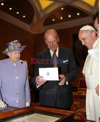 Papież Franciszek przyjął na audiencji królową Elżbietę II