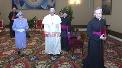 Papież Franciszek przyjął na audiencji królową Elżbietę II