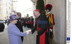 Papież Franciszek przyjął na audiencji królową Elżbietę II