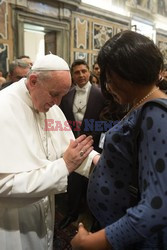 Papież Franciszek na spotkaniu z rodzinami