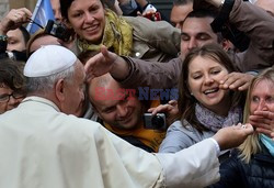 Papież Franciszek w polskim kościele w Rzymie