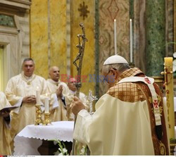 Papież Franciszek w polskim kościele w Rzymie