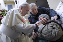 Papież Franciszek w polskim kościele w Rzymie