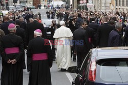 Papież Franciszek w polskim kościele w Rzymie