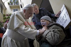 Papież Franciszek w polskim kościele w Rzymie